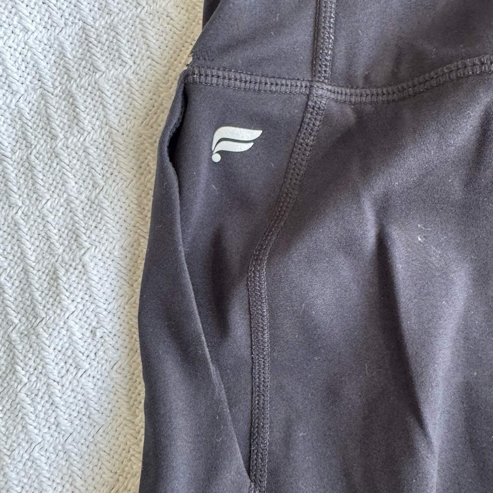 Fabletics Motion365 Black Leggings with Pockets